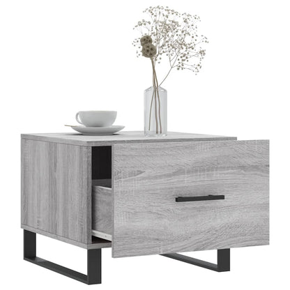 Coffee Tables 2 pcs Grey Sonoma 50x50x40 cm Engineered Wood