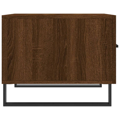 Coffee Tables 2 pcs Brown Oak 50x50x40 cm Engineered Wood