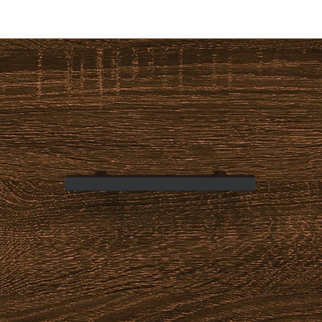 Coffee Tables 2 pcs Brown Oak 50x50x40 cm Engineered Wood