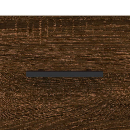 Coffee Tables 2 pcs Brown Oak 50x50x40 cm Engineered Wood