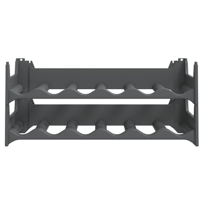 Wine Rack for 12 Bottles PP Stackable