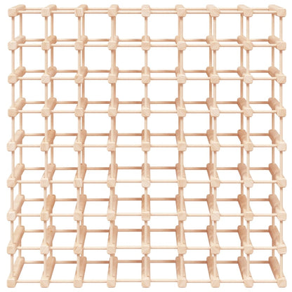 Wine Rack for 72 Bottles 90.5x23x90.5 cm Solid Wood Pine