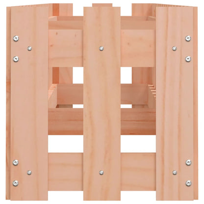 Garden Raised Bed with Fence Design 200x30x30 cm Solid Wood Douglas