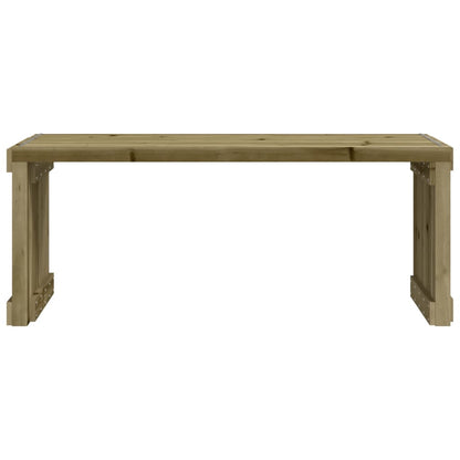 Garden Bench Extendable 212.5x40.5x45 cm Impregnated Wood Pine