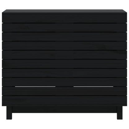 Laundry Basket 88.5x44x76 cm Solid Wood Pine