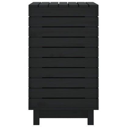 Laundry Basket 88.5x44x76 cm Solid Wood Pine