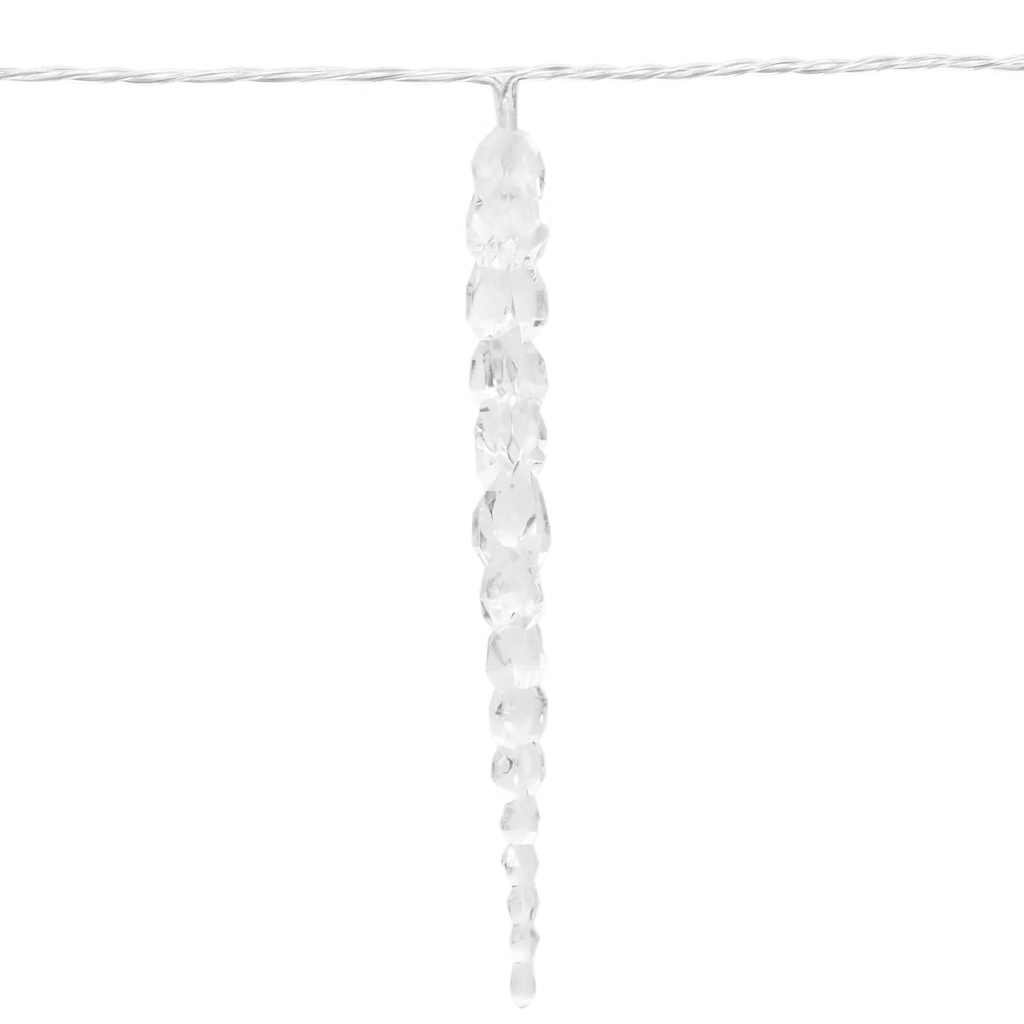 Christmas Icicle Light 200 LEDs Blue 20 m Acrylic PVC