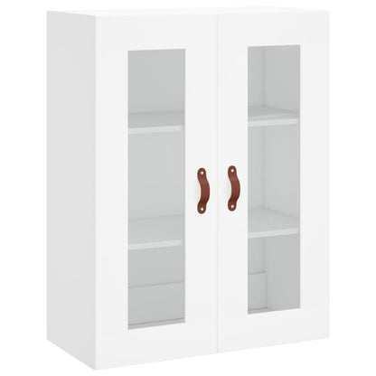 Wall Mounted Cabinet White 69.5x34x90 cm