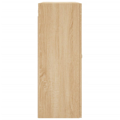 Wall Mounted Cabinet Sonoma Oak 69.5x34x90 cm