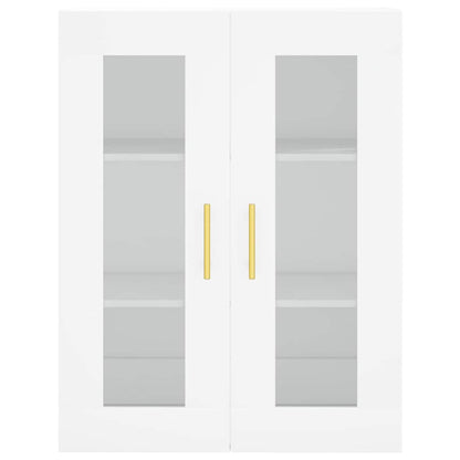 Wall Mounted Cabinet White 69.5x34x90 cm