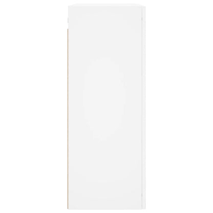 Wall Mounted Cabinet White 69.5x34x90 cm