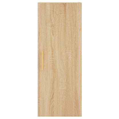 Wall Mounted Cabinet Sonoma Oak 34.5x34x90 cm