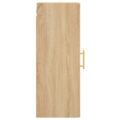 Wall Mounted Cabinet Sonoma Oak 34.5x34x90 cm