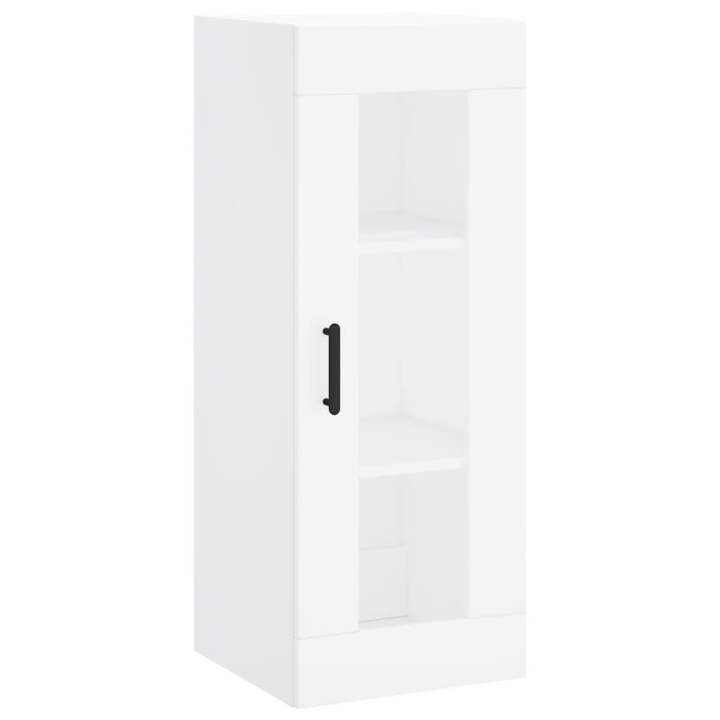 Wall Mounted Cabinet White 34.5x34x90 cm