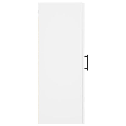 Wall Mounted Cabinet White 34.5x34x90 cm