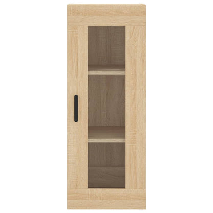 Wall Mounted Cabinet Sonoma Oak 34.5x34x90 cm