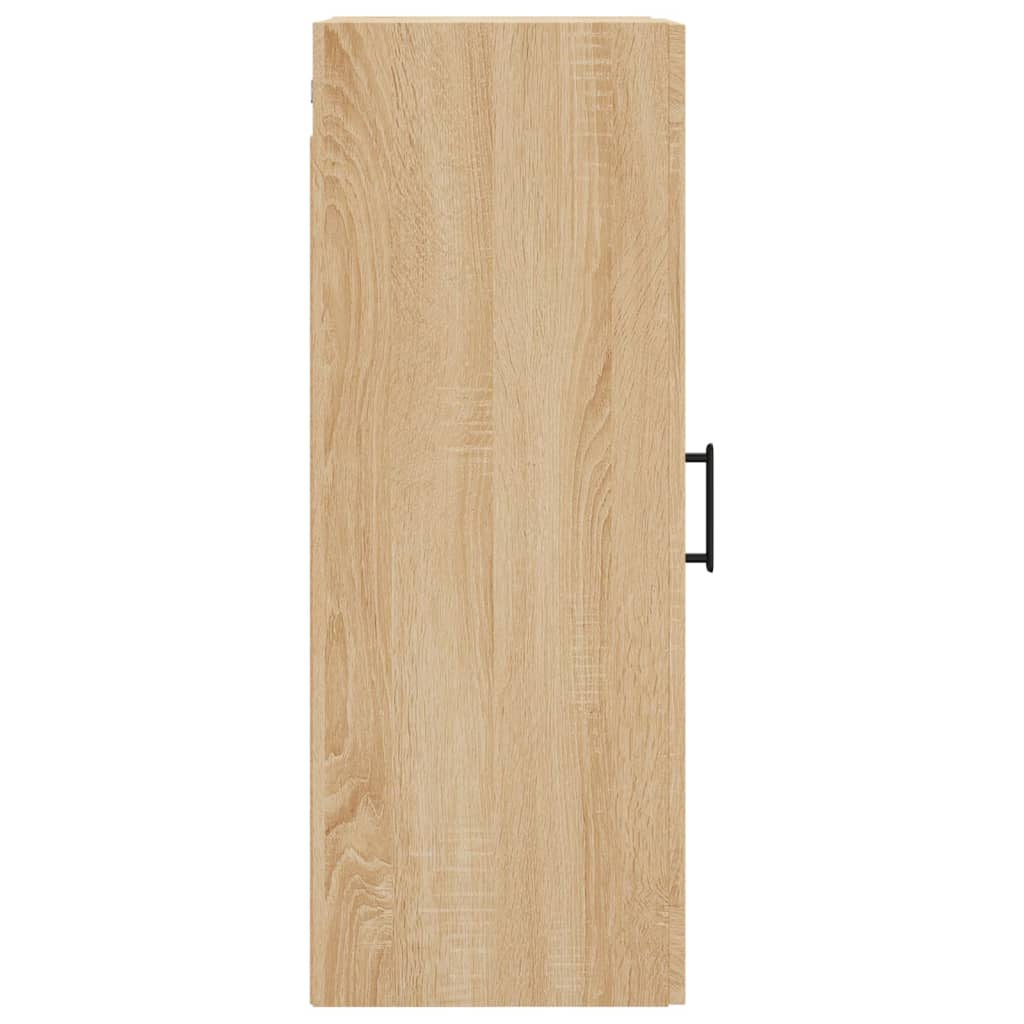 Wall Mounted Cabinet Sonoma Oak 34.5x34x90 cm