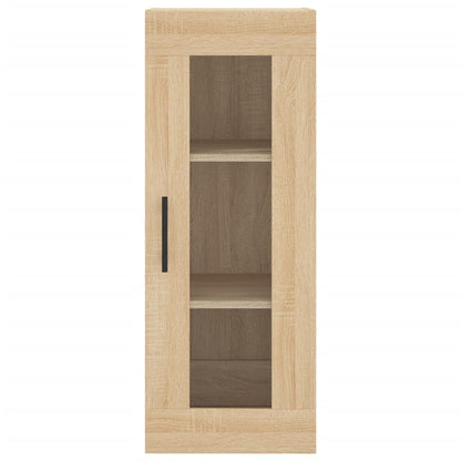Wall Mounted Cabinet Sonoma Oak 34.5x34x90 cm