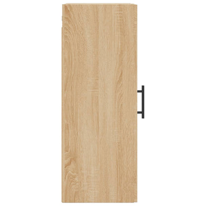 Wall Mounted Cabinet Sonoma Oak 34.5x34x90 cm