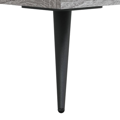 Shoe Bench Grey Sonoma 102x35x55 cm Engineered Wood