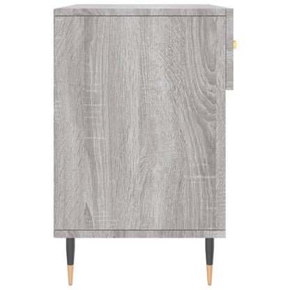 Shoe Bench Grey Sonoma 102x35x55 cm Engineered Wood