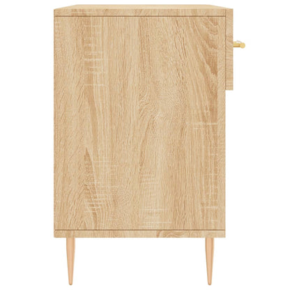 Shoe Bench Sonoma Oak 102x35x55 cm Engineered Wood