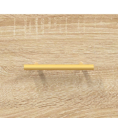 Shoe Bench Sonoma Oak 102x35x55 cm Engineered Wood