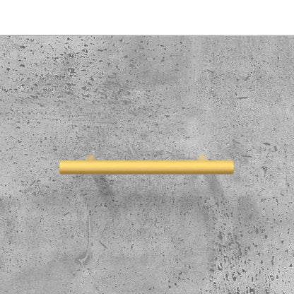 Shoe Bench Concrete Grey 102x35x55 cm Engineered Wood