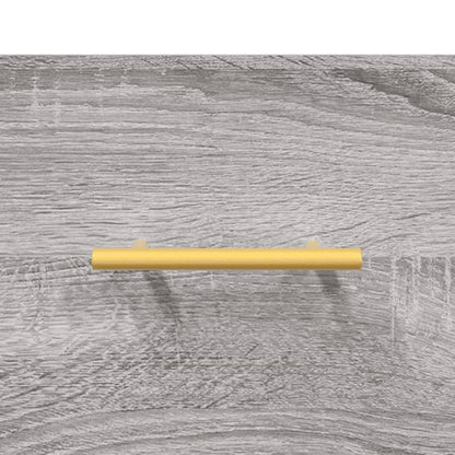 Shoe Bench Grey Sonoma 102x35x55 cm Engineered Wood