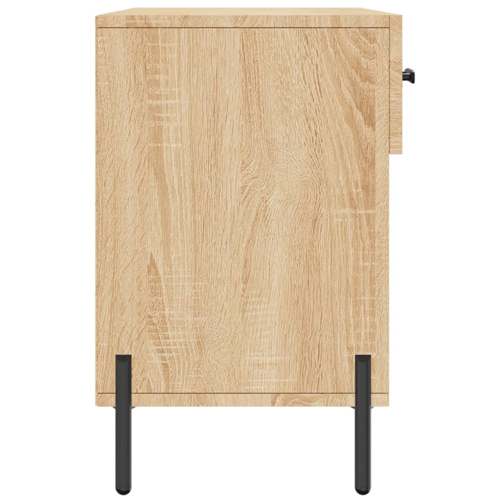 Shoe Bench Sonoma Oak 102x35x55 cm Engineered Wood