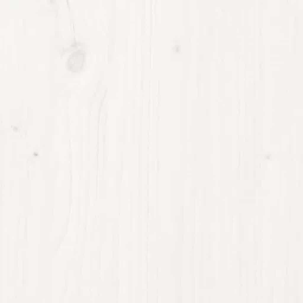 Kids Bed Frame White 90x190 cm Solid Wood Pine