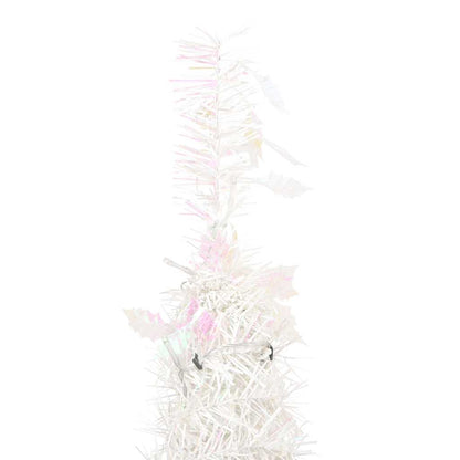 Artificial Christmas Tree Pop-up 50 LEDs White 120 cm