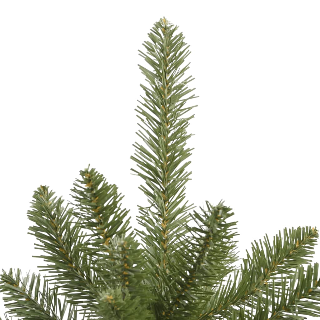 Artificial Hinged Christmas Tree with Stand Green 240 cm