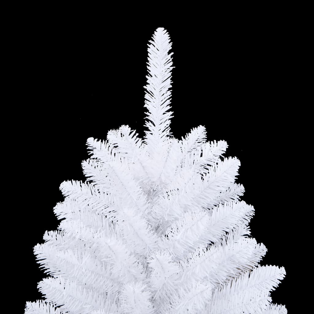 Artificial Hinged Christmas Tree with Stand White 150 cm
