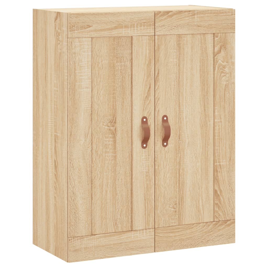 Wall Mounted Cabinets 2 pcs Sonoma Oak Engineered Wood