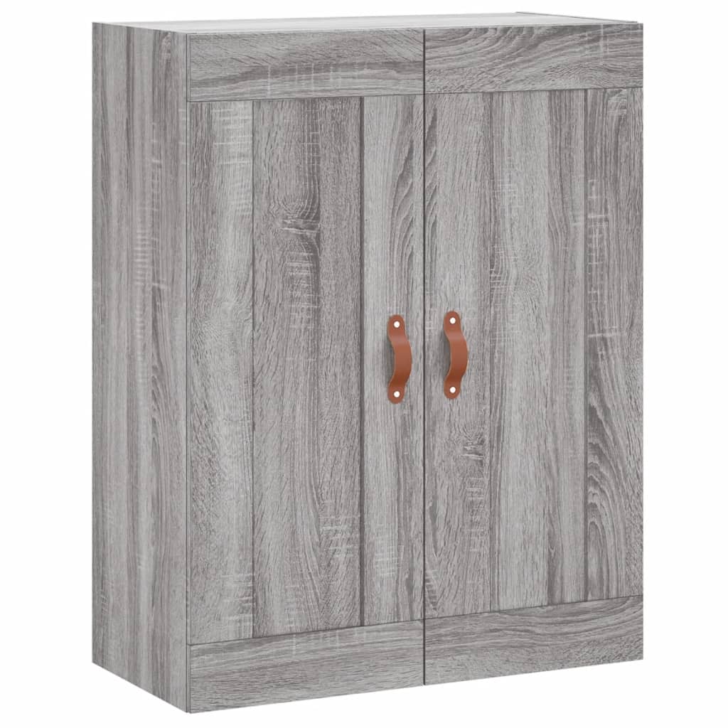 Wall Mounted Cabinets 2 pcs Grey Sonoma Engineered Wood