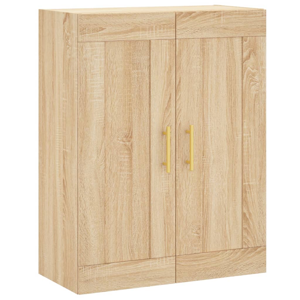 Wall Mounted Cabinets 2 pcs Sonoma Oak Engineered Wood