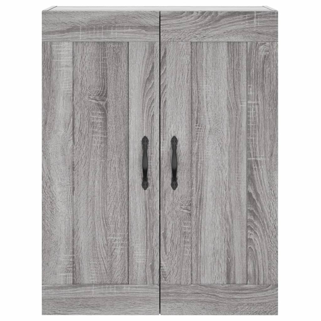 Wall Mounted Cabinets 2 pcs Grey Sonoma Engineered Wood