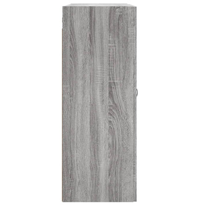 Wall Mounted Cabinets 2 pcs Grey Sonoma Engineered Wood