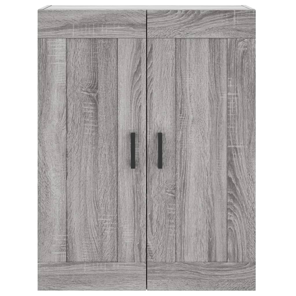 Wall Mounted Cabinets 2 pcs Grey Sonoma Engineered Wood