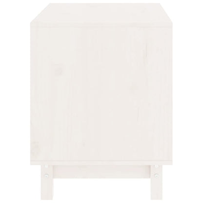 Dog House White 60x45x57 cm Solid Wood Pine