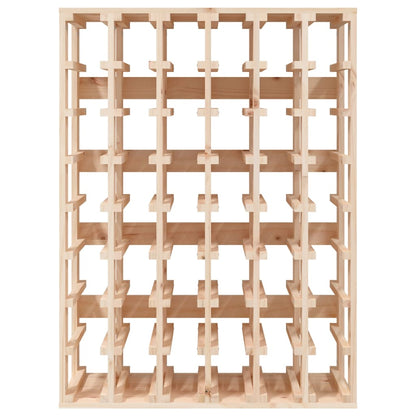Wine Rack 70x33x94 cm Solid Wood Pine