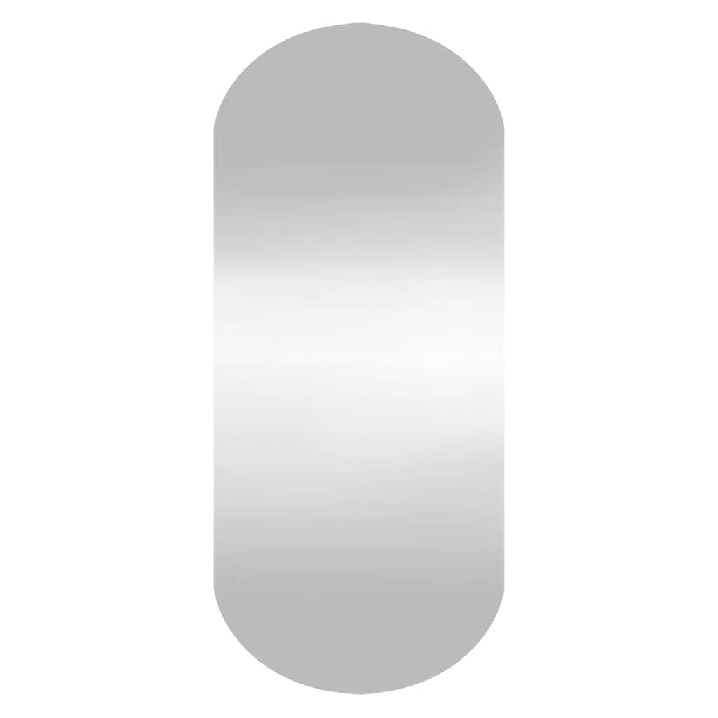 Wall Mirror 25x60 cm Glass Oval