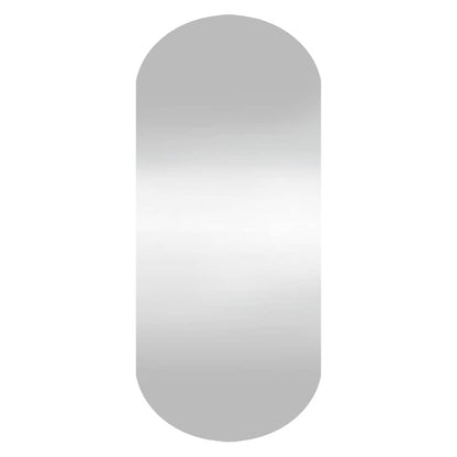 Wall Mirror 25x60 cm Glass Oval