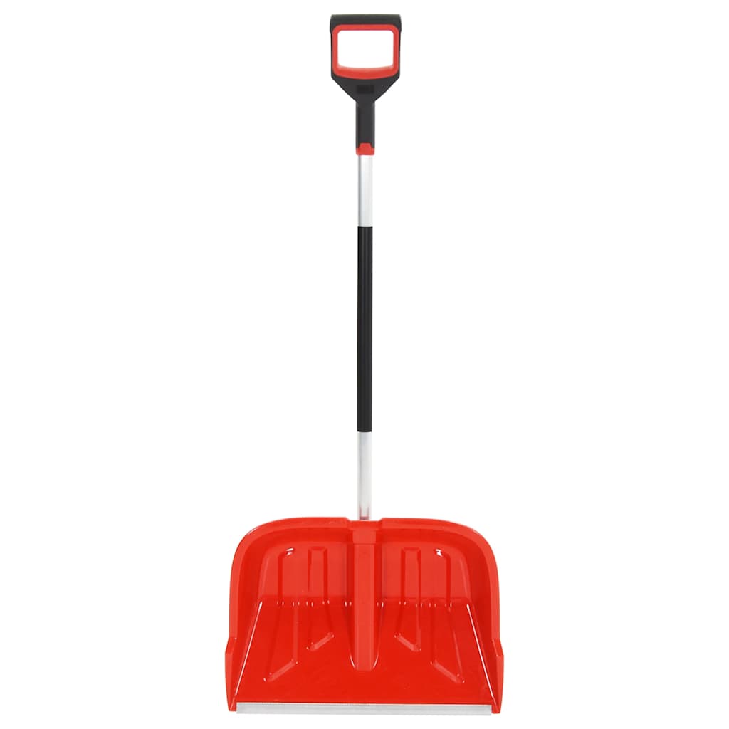 Snow Shovel Red 136 cm Aluminium