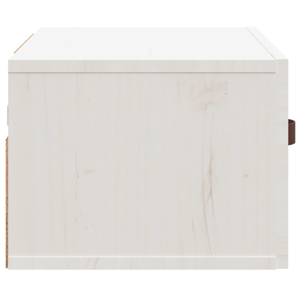 Wall-mounted Bedside Cabinet White 40x29.5x22 cm
