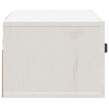 Wall-mounted Bedside Cabinet White 40x29.5x22 cm