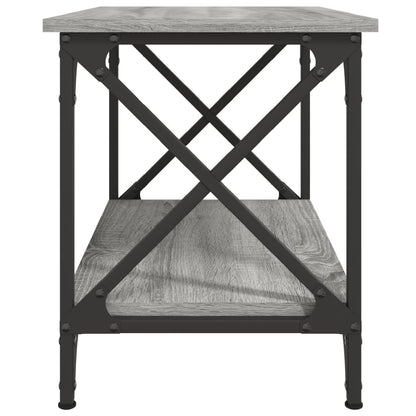 Side Table Grey Sonoma 55x38x45 cm Engineered Wood