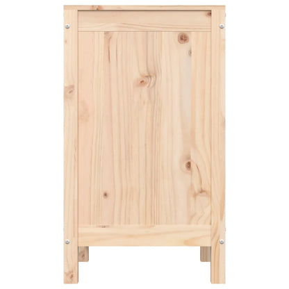 Laundry Box 44x44x76 cm Solid Wood Pine