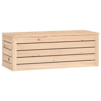 Storage Box 89x36.5x33 cm Solid Wood Pine